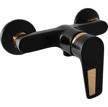 Vodovodní baterie RAV-SLEZÁK Slezák-RAV: Vodovodní baterie sprchová černá matná/zlato CO181.5CMATZ Černá matná/Zlato č. 3 150 mm