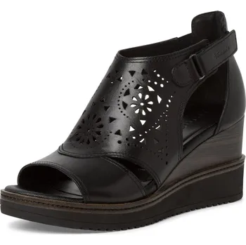 Dámské sandále Dámská Dámské sandály TAMARIS 28003-20-001 černá S3 1-1-28003-20 BLACK 001 F/S3 41