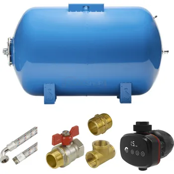 Domácí vodárna Vodárenský set 60L AQUA OLA ležatý s ADARA 6 - Prodloužená záruka 5 let