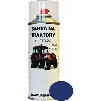 Barva ve spreji BARVY NA TRAKTORY ZETOR ve spreji syntetické, MODRÁ lesklá 400ml