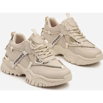 Dámské tenisky Dámské stylové tenisky béžové JD-07, VELIKOST 36