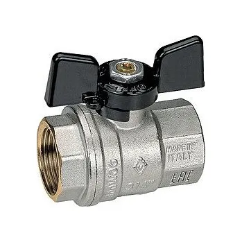 Vodovodní kohout BUGATTI OREGON Kulový kohout 5/4" FF Motýl, PN40, -20°C +185°C 3020077