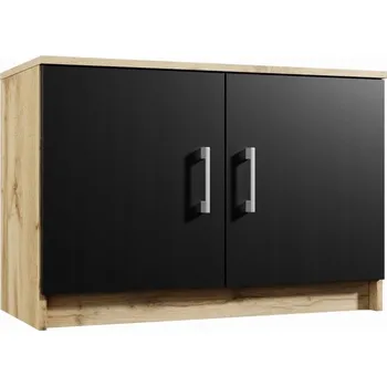 Botník LAMIVEX 80 x 55 x 38 cm, odstíny hnědé