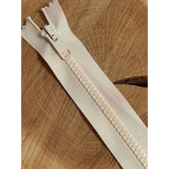 Zip Zip kostěný šíře 5 mm délka 16 cm béžová světlá