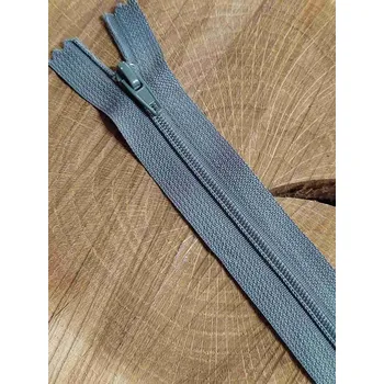 Zip Spirálový zip šíře 3 mm délka 16 cm khaki