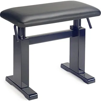 Klavírní stolička a lavice Stagg PBH 780 BKP LBK, hydraulická klavírní stolička