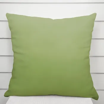 Povlak na polštářek Saténový povlak na polštář LUX-025 Olivově zelený 35 x 45 cm