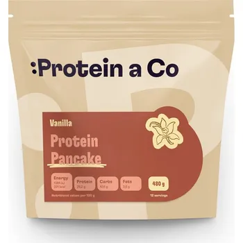 Protein Protein a Co Proteinové palačinky 480 g Příchuť: vanilka