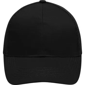 Kšiltovka 6 Panelová Prodyšná Čepice černá univerzální