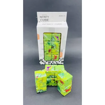Gadget Infinity Cube Nekonečná kostka Zelený T-Rex