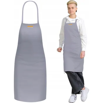 Kuchyňská zástěra Deiss PRO Bavlněná kuchyňská zástěra s logem pro každodenní použití