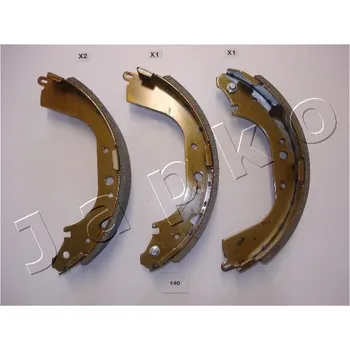 Brzdová čelist Sada brzdových čelistí JAPKO 55140