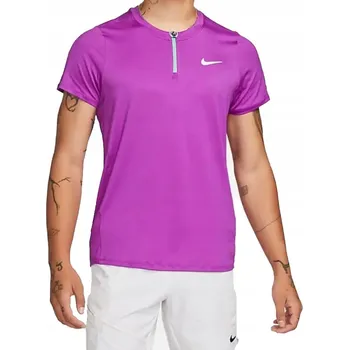 Pánská móda Pánské tričko Nike Court Advantage Slim Fit DD8321-551 vel. M