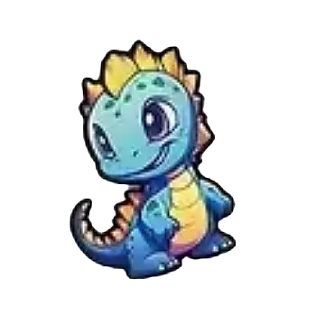 samolepka Samolepky - mladí dinosauři II (sada 5 ks)