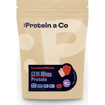 Protein Protein a Co Bezlaktózový CFM Whey 1 000 g Příchuť: Strawberry milkshake