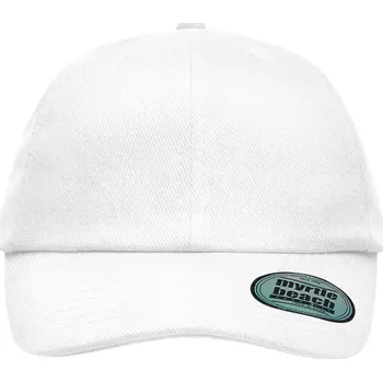 Kšiltovka Klasická 6 panelová čepice bílá univerzální