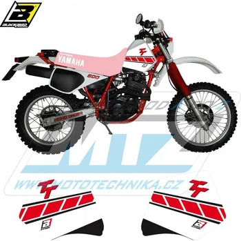 Polep vozidla Polepy na motocykl (sada polepů Dream) Yamaha TT600 / 83-92 - typ polepů Dream3 Graphic YAMAHA TT 600 1983-1992