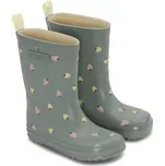 Bundgaard flexibilní barefoot holínky pro děti Classic Charly - Strawberries 9402 Velikost EU: 27, vnitřní délka: 175, vnitřní šířka: 71