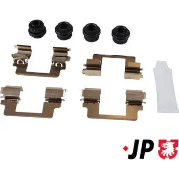 Brzdový systém Sada příslušenství obložení kotoučové brzdy JP GROUP 3764001310