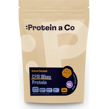 Protein Protein a Co Bezlaktózový CFM Whey 500 g Příchuť: salted caramel