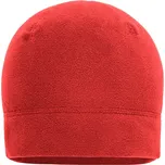 Mikroflísová čepice červená univerzální