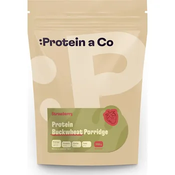 Protein Protein a Co Proteinové pohankové kaše 1600 g – 4 příchutě Příchuť: jahoda