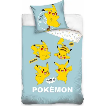 Povlečení Dětské povlečení Pokémon Pika Pika Pikachu