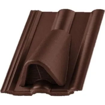 Střešní krytina Taška odvětrávací BMI BRAMAC Classic – tmavohnědá