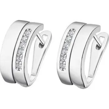 Náušnice Lotus Silver Třpytivé stříbrné náušnice s čirými zirkony LP3328-4/1