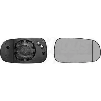 Autosklo Sklo do zrcátka, vnější zrcátko VAN WEZEL 4730838