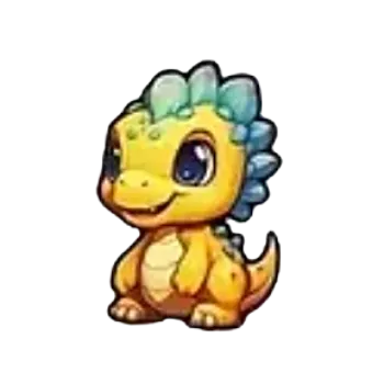 samolepka Samolepky - mladí dinosauři VIII (sada 5 ks)