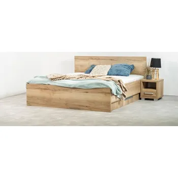 Postel Ahorn Lerici postel s úložným prostorem Dekor: Prémiově bílá, Rozměr: 140 x 200 cm