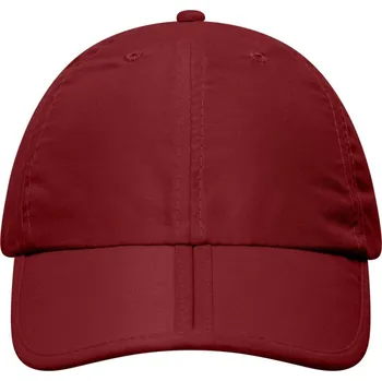 Kšiltovka 6 Panelová Skládací Kšiltovka bordó univerzální