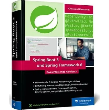 Technika Spring Boot 3 und Spring Framework 6 - Ullenboom, Christian [DE] (2025, Firma, Rheinwerk Verlag GmbH)