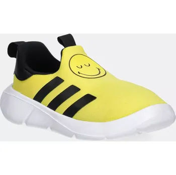 Chlapecká obuv Dětské sneakers boty adidas MONOFIT SMILEY žlutá barva, IH6311 11X, EUR 23