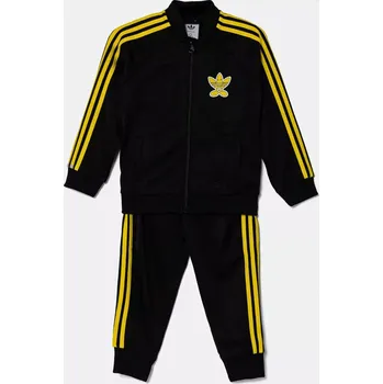 Dětská tepláková souprava adidas Originals x Smiley World JD2874 černá 99X, vel. 62