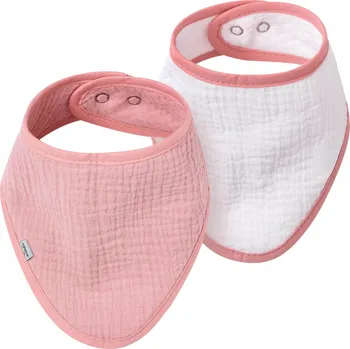 Šátek DĚTSKÝ MUŠELOVÝ ŠÁTEK, PRO MIMINKA, BAVLNA 2 ks JUKKI