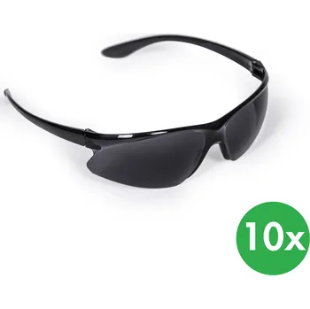 Chránič sluchu Tolsen Ochranné brýle, kouřové, balení 10 ks