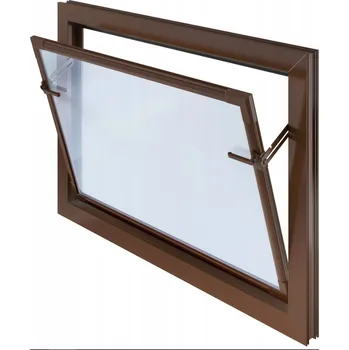 Okno PVC okno HOSPODÁŘSKÉ šířka 800 x výška 500 mm