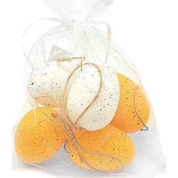 Velikonoční dekorace Velikonoční vajíčko Vícebarevný Akces 6 ks