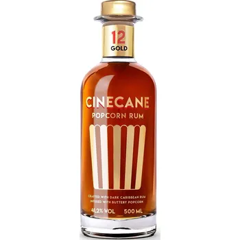 Likér Cinecane Gold 12y Popcorn 0,5 l 41,2% (holá láhev)