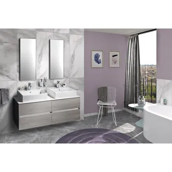 Koupelnový nábytek SAPHO Koupelnový set ODETTA 135, dub stříbrný