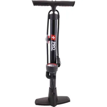 pumpička Pumpa nožní hliníková 53 cm s manometrem, XL-TOOLS