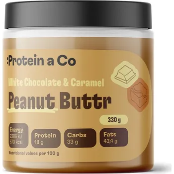 Protein a Co ProteinaCo Arašídový krém s karamelem 330 g