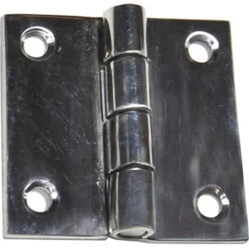 Nábytkové kování Závěs kloubový nerez A4 - 50x50mm