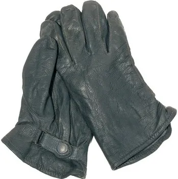 Rukavice Bundeswehr Rukavice BW kožené s podšívkou ŠEDÉ použité ČERNÁ - BLACK 8