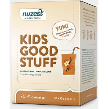 Speciální výživa NUZEST Kids Good Stuff - vanilka karamel 10x15g