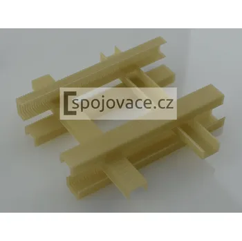 Průmyslová sponka Spojovače.cz Plastové spony typ 13PL, délka 8 mm, Spojovače