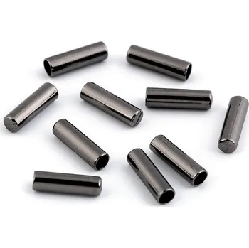 Kovová koncovka na šňůru Ø4 mm Varianta: 2 nikl černý, Balení: 10 ks