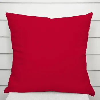 Povlak na dekorativní polštářek Bavlněný povlak na polštář Moni MO-050 Červený 40 x 60 cm